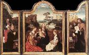 unknow artist Virgin and Child with St Catherine and St Barbara china oil painting reproduction